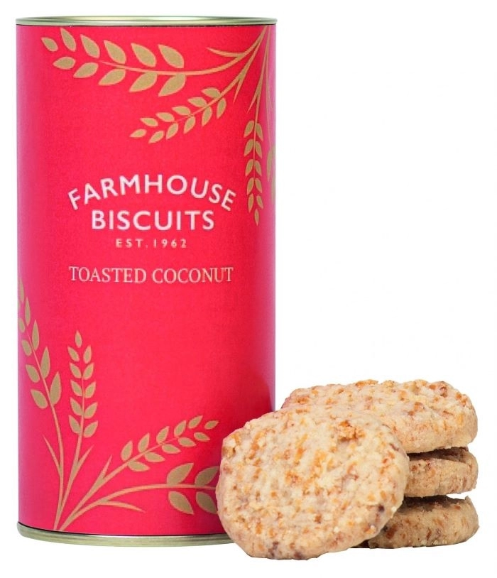 Biscuiti Shortbread Cu Cocos Farmhouse 100g